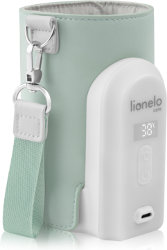 Lionelo Brezžični grelnik steklenic Thermup Go Evo Green Sage