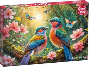 CHERRY PAZZI Pozdravi novega dne Puzzle 500 kosov