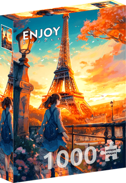 ENJOY Puzzle Wandering Paris 1000 kosov