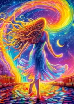 ENJOY Puzzle Barvito potovanje 1000 kosov