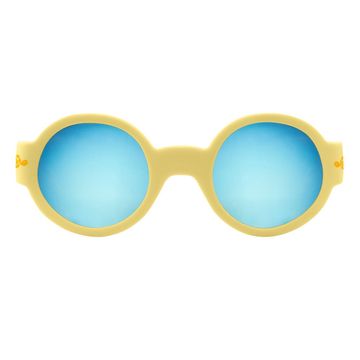 CHICCO Sončna očala rumena okrogla 2025 - zrcalna očala, 0m+