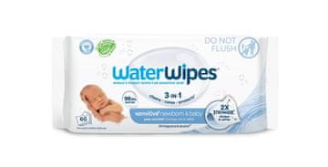 WATERWIPES Novorojenček in dojenček 3v1 Mokri robčki 60 kosov