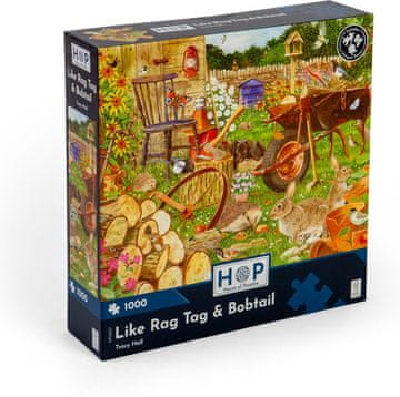 HOP Sestavljanka kot Rag Tag in Bobtail 1000 kosov