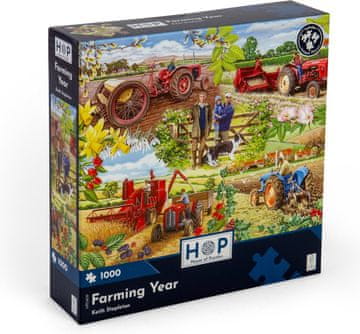 HOP Puzzle Kmečko leto 1000 kosov