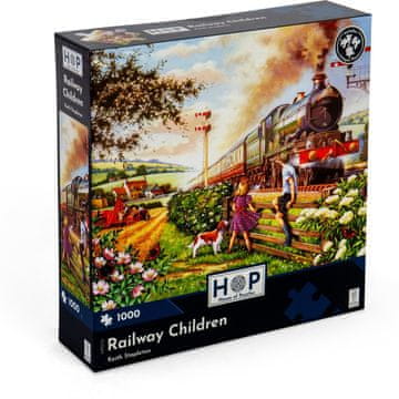 HOP Puzzle Železnica otroci 1000 kosov