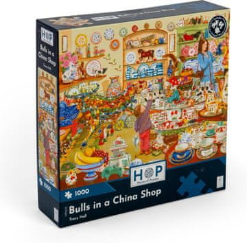 HOP Puzzle Biki v trgovini s porcelanom 1000 kosov