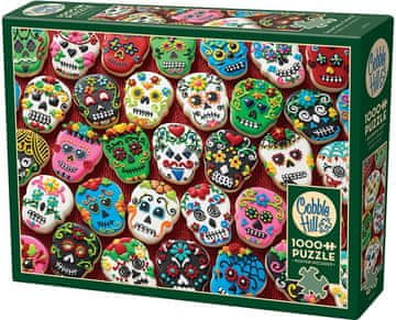 Cobble Hill Biscuit Skull Puzzle 1000 kosov