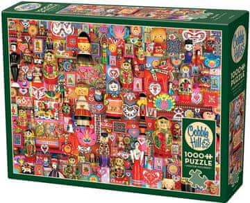 COBBLE HILL Puzzle lutke 1000 kosov