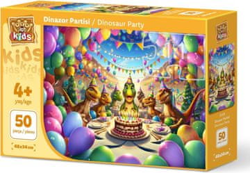 ART PUZZLE Sestavljanka Dinozaver party 50 kosov