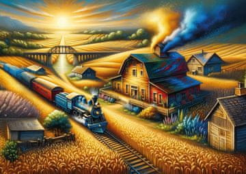 ART PUZZLE Jesensko potovanje Puzzle 260 kosov