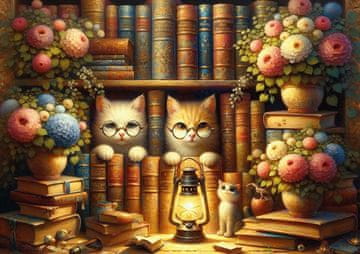 ART PUZZLE Puzzle Cat Library 260 kosov