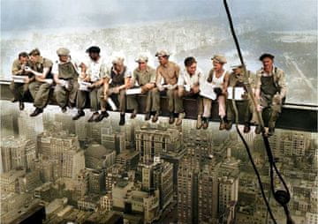 Art puzzle Sestavljanka Kosilo na nebotičniku 1000 kosov