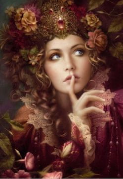 Grafika Puzzle Whispers 1000 kosov