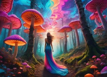 ALIPSON Puzzle Gozdna muha 500 kosov