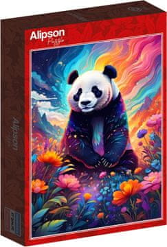 ALIPSON Sestavljanka Barvna panda 1000 kosov