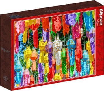ALIPSON Puzzle Barvne svetilke 500 kosov