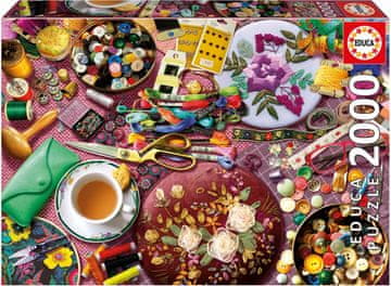 Educa Puzzle Šivalna miza 2000 kosov