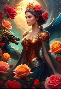 BLUEBIRD Puzzle Dragon Power 1000 kosov