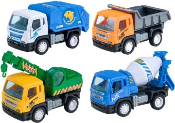 JOKOMISIADA Komplet tovornjakov A 4 kosi