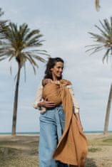 Boba Nosilka za dojenčka / šal Ring Wrap - Rženi