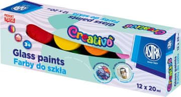 ASTRA CREATIVO Barve za steklo 12x20ml