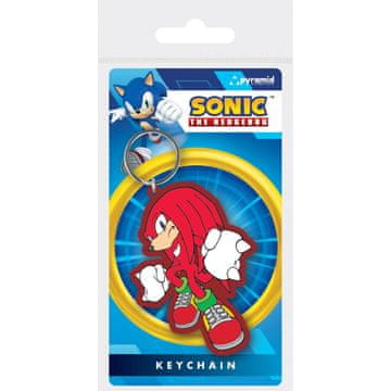 Sonic gumijast obesek za ključe Knuckles