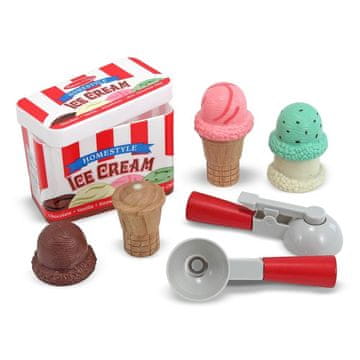 Melissa & Doug SET ZA SLADOLED Z ZAJEMALKO
