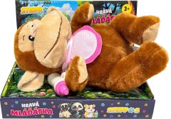 STEPPOS Interaktivna opica s steklenico