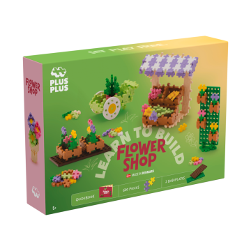 Plus-Plus Naučite se graditi cvetličarno