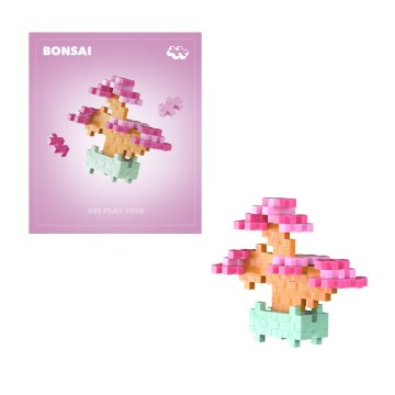 Plus-Plus Rože Roza bonsaj