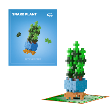 Plus-Plus Cvetje kača rastlin