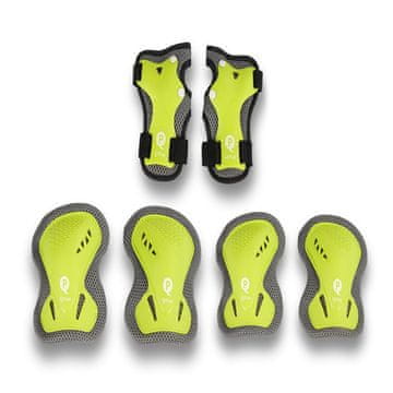 QPLAY Otroške gamaše zelene barve, velikosti 16 cm. S, starost 3-5 let