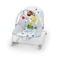 Baby Einstein Dean's Discovery Spot Glasbeni vibracijski ležalnik 0m+ do 9kg
