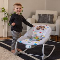 Baby Einstein Dean's Discovery Spot Glasbeni vibracijski ležalnik 0m+ do 9kg