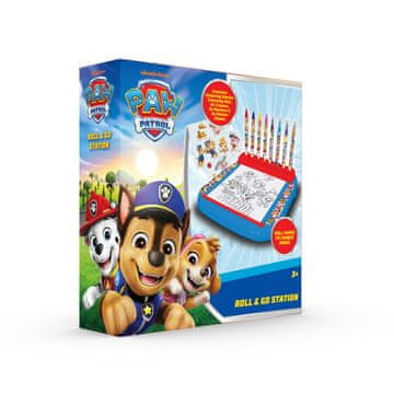 Stojalo Paw Patrol z barvicami in barvicami