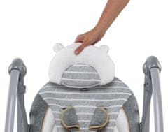 Ingenuity Pretvarljiva potovalna gugalnica z melodijo Bella Teddy 0m+ do 9kg