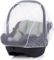 Chipolino Univerzalna mreža proti komarjem za avtomobilski sedež Bela