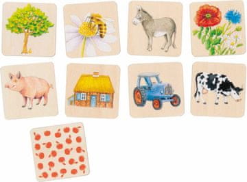 Goki Lesena igra za spomin na prostem