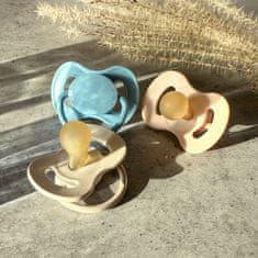 CANPOL BABIES Gumijast dude z okroglo konico Nude 6-18m modra