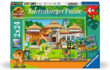 Ravensburger Jurski svet Puzzle 2x24 kosov