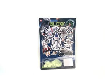 Alltoys Dodatki za vesolje se svetijo v temi