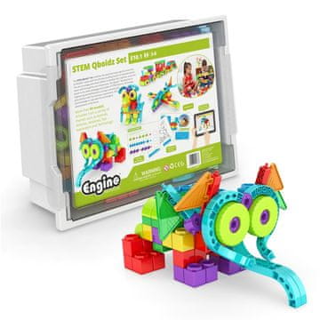 ENGINO STEM Qboidz Set 195 kosov