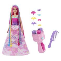 Barbie princesa pletenje las