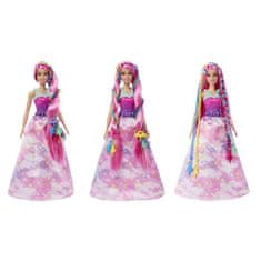 Barbie princesa pletenje las