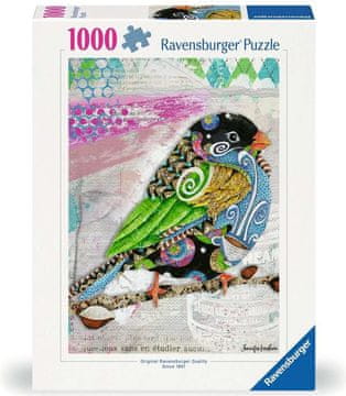 Ravensburger Abstract Bird Puzzle 1000 kosov