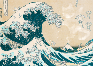 Trefl Puzzle Big Cat Wave 500 kosov