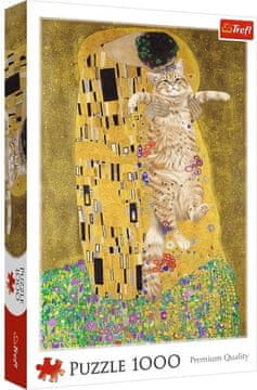 TREFL Cat Kiss Puzzle 1000 kosov
