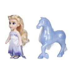 Alltoys Ledeno kraljestvo Mini lutka Elsa 15 cm in čarobni konj Nokk