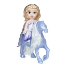 Alltoys Ledeno kraljestvo Mini lutka Elsa 15 cm in čarobni konj Nokk