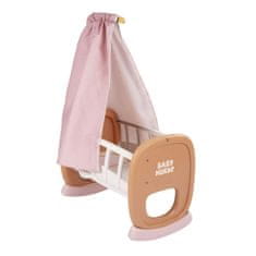 Smoby BN Zibelka z baldahinom za lutke